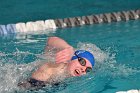 Swimming vs Babson  Wheaton College Swimming & Diving vs Babson College. - Photo By: KEITH NORDSTROM : Wheaton, Swimming
